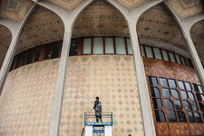 بازسازی تئاترشهر دوباره آغاز شد